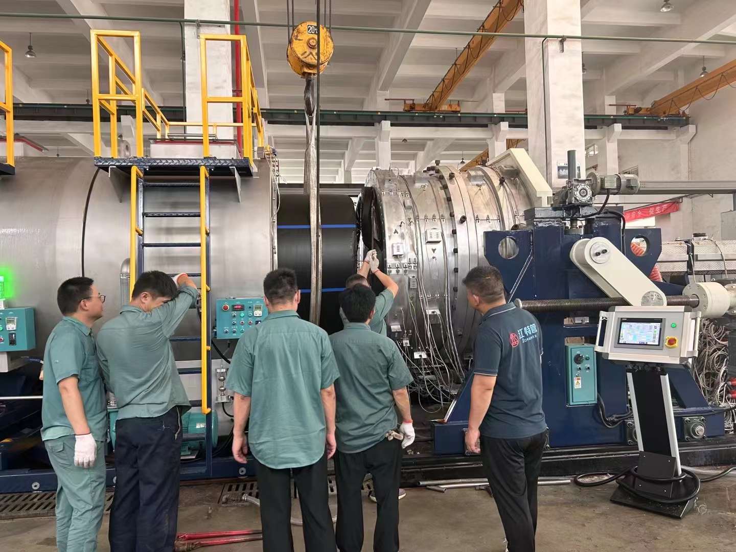 Nog één PE1600-lijn perfect getest