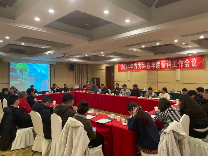 Fangli 2024 jaarlijkse marketingwerkconferentie (op 20 - 22 december)