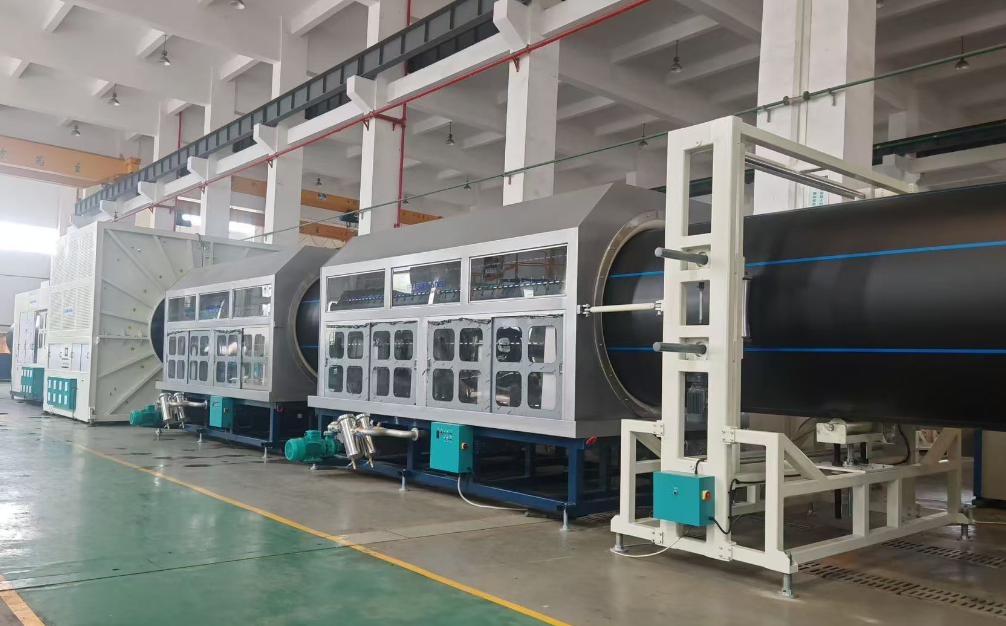 HDPE-buizen met grotere diameter en koelingsproblemen